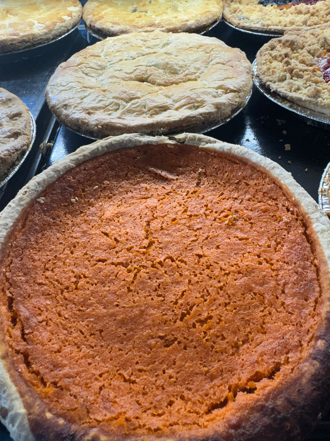 Holiday Pies Pumpkin and Pecan