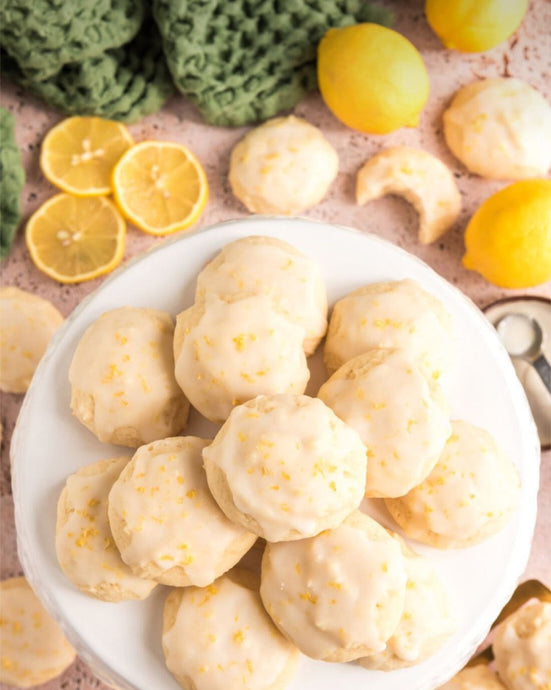 Lemon Drop Soft Homemade Cookies