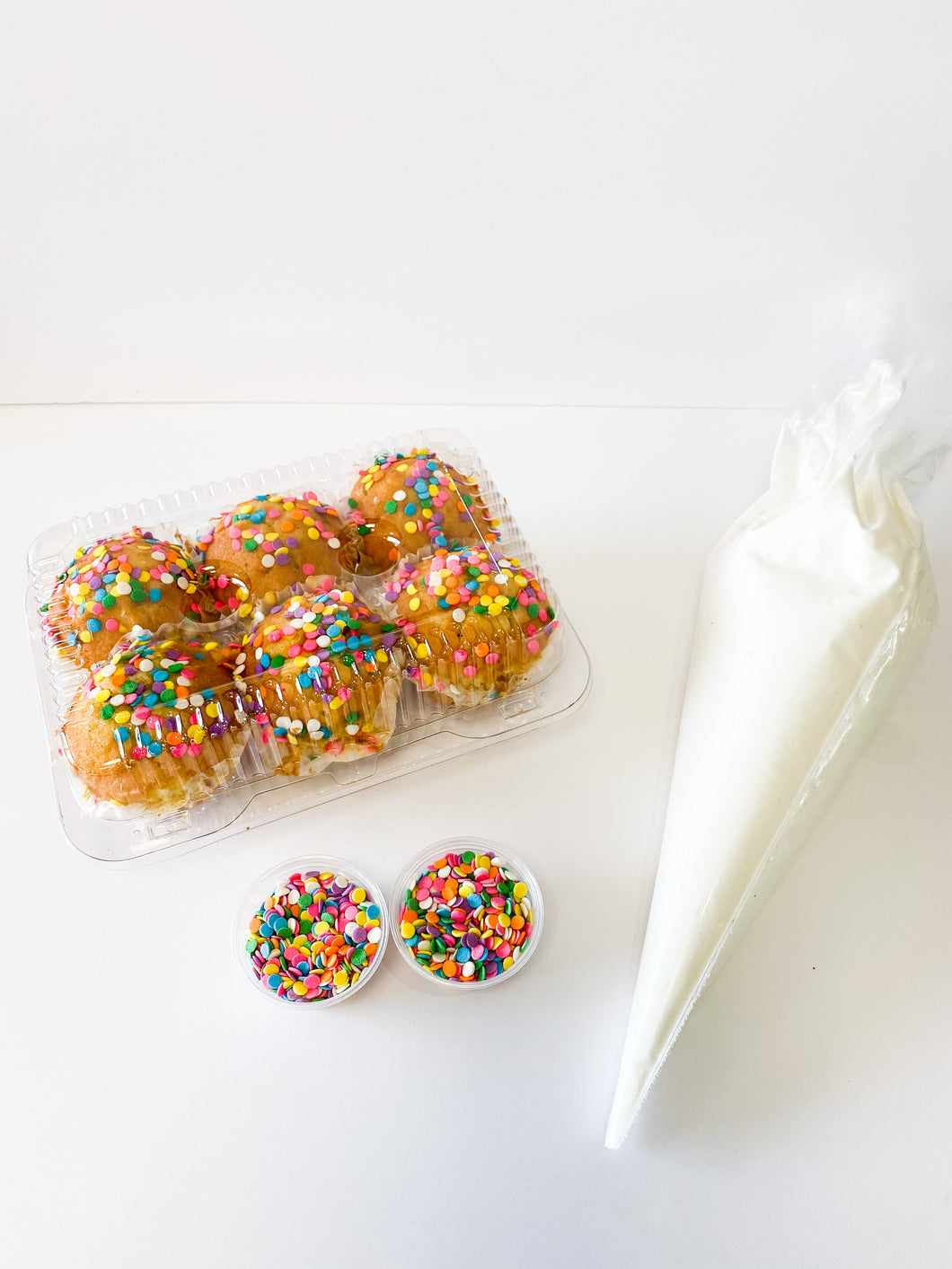 Birthday Funfetti DIY 12 Cupcake Kit